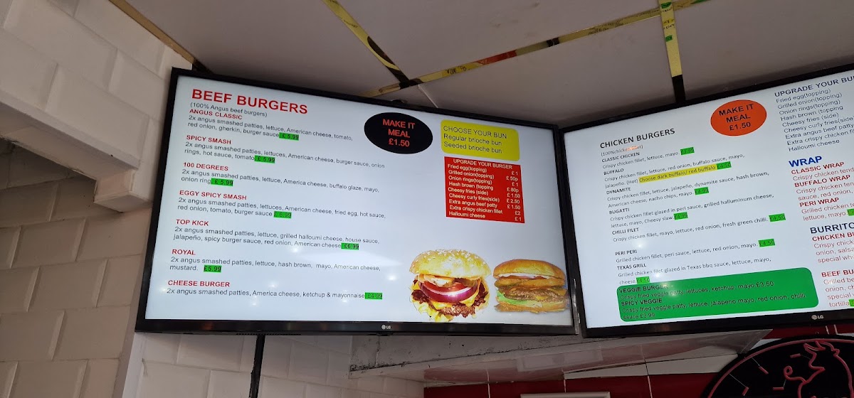 Angus Showroom Restaurant Menu Photo 3