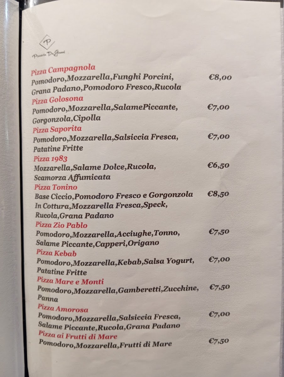 Bar Tre Stelle Menu Menu Photo 3