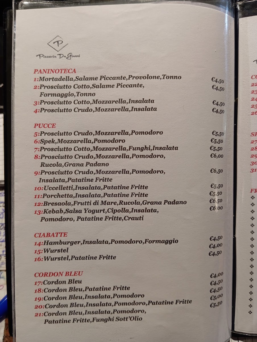 Bar Tre Stelle MenuMenu Photo 7