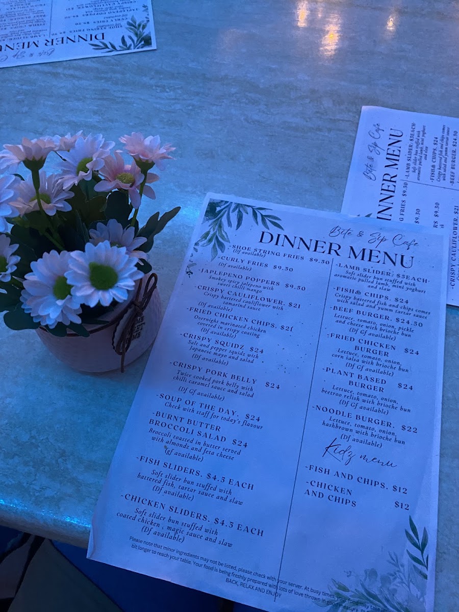 Bite & Sip Menu Menu Photo 3