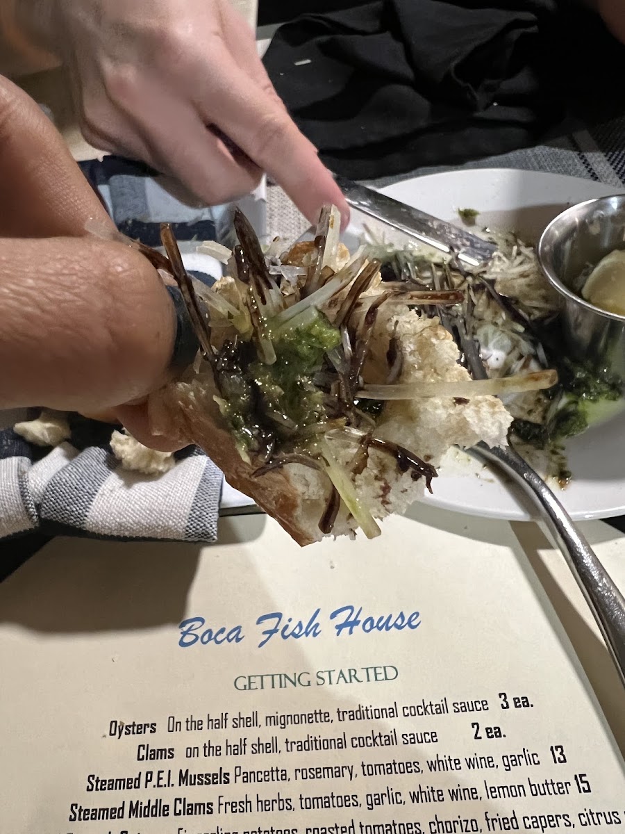 Boca Fish House MenuMenu Photo 7