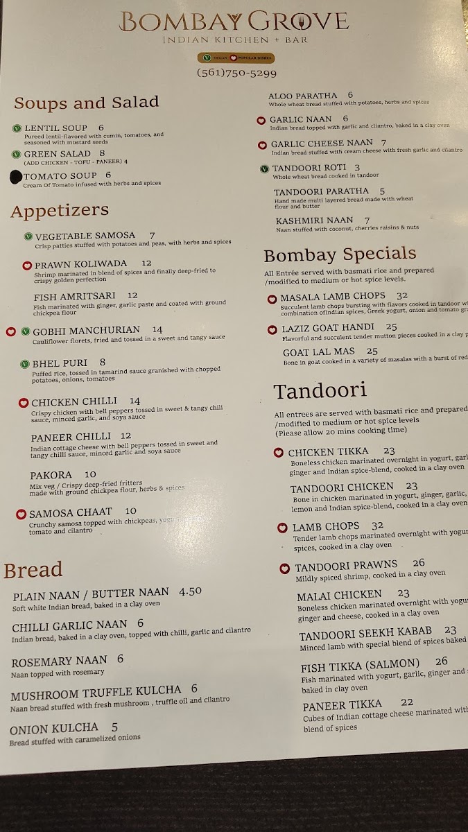 Bombay Cafe Menu Photo 3