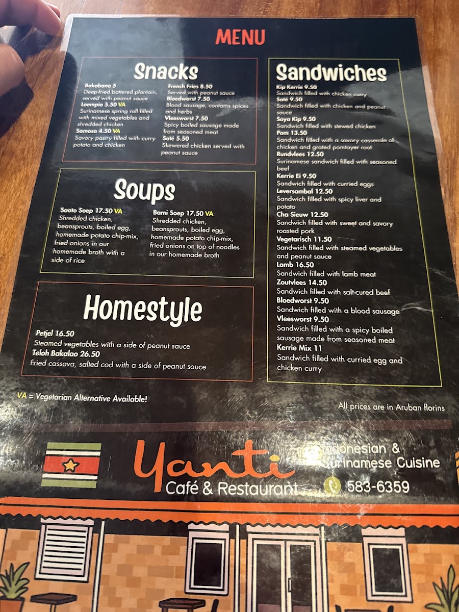 Café Restaurant Yanti Menu Photo 3