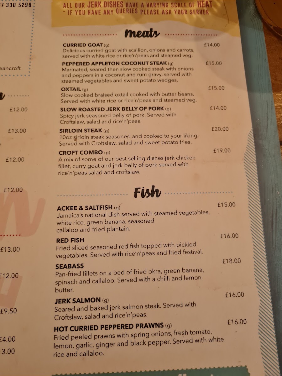 Caribbean Croft Menu Photo 3