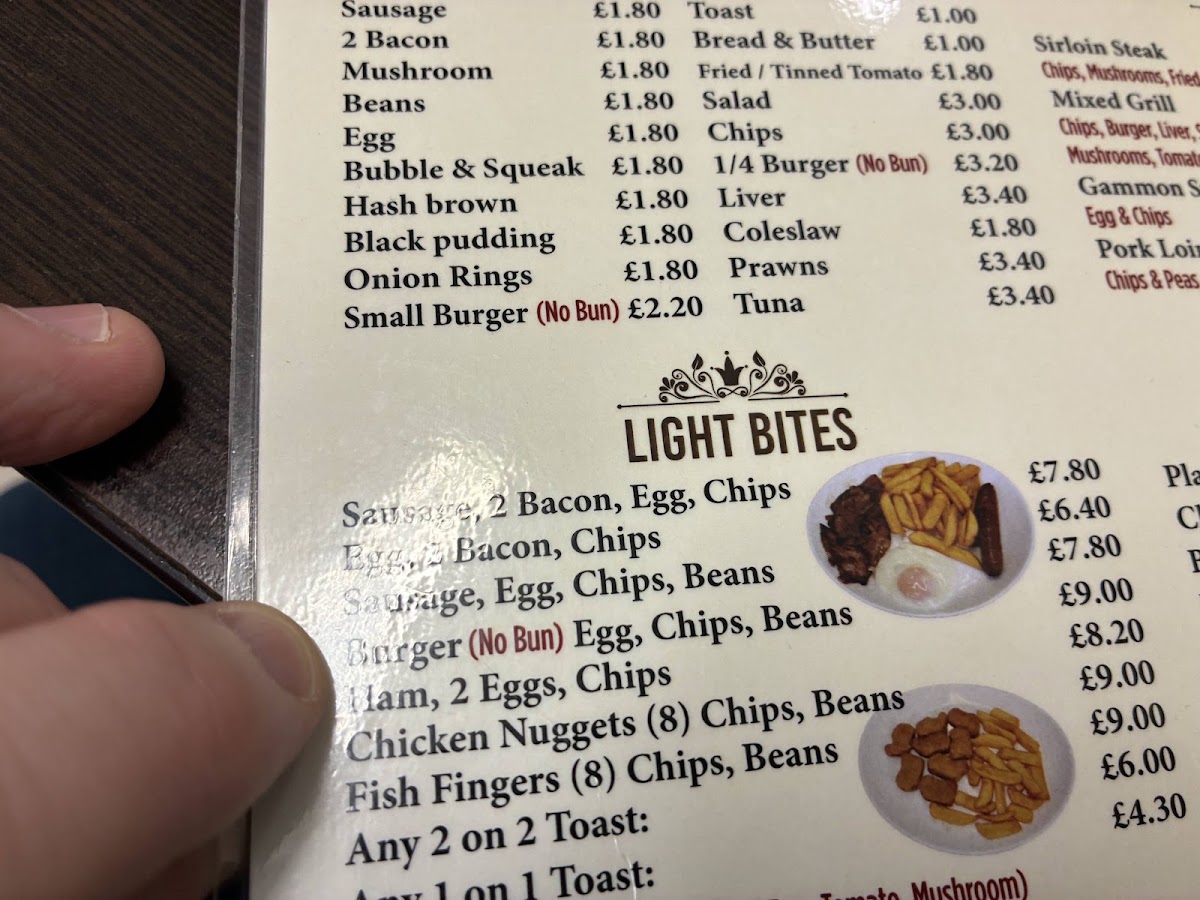 Clarence Restaurant & Cafe Menu Photo 2