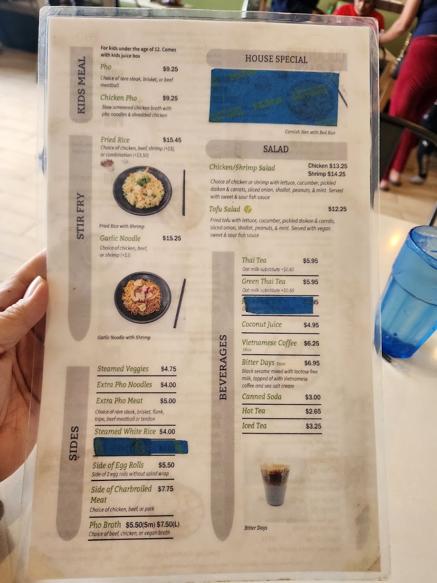 Culantro & Basil Pho Bistro Menu Photo 1