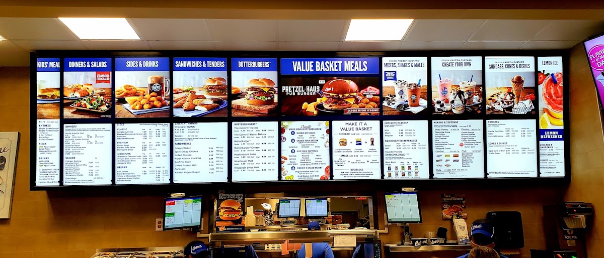Culver's MenuMenu Photo 10