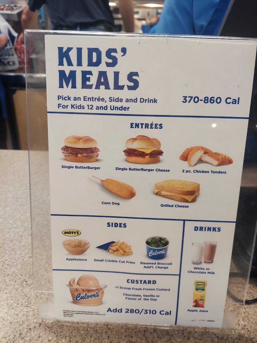 Culver's Menu Photo 4