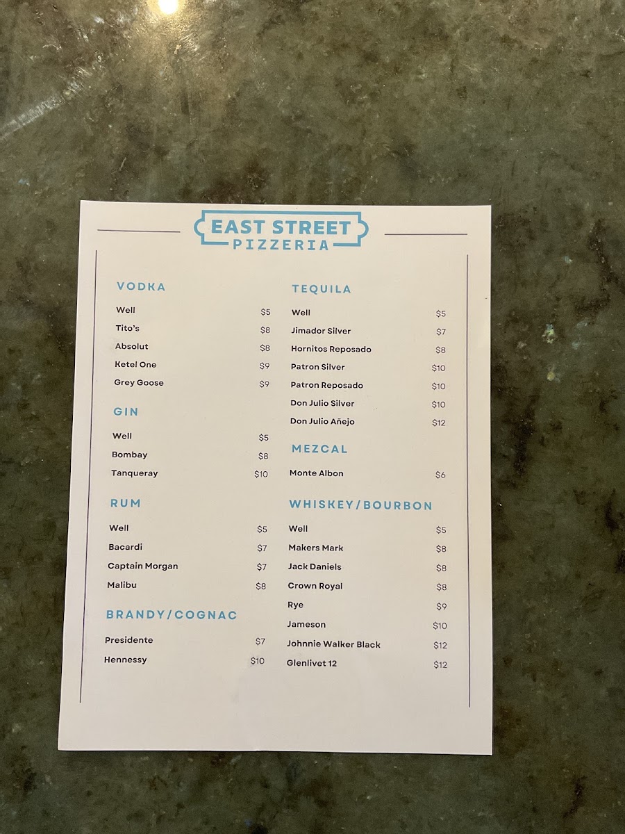 East St Pizzeria Menu Photo 4
