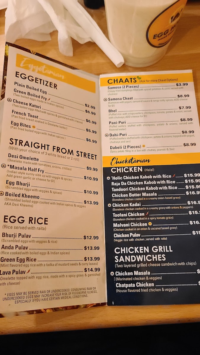 Eggholic - Indian Veg & Egg Street Food MenuMenu Photo 10