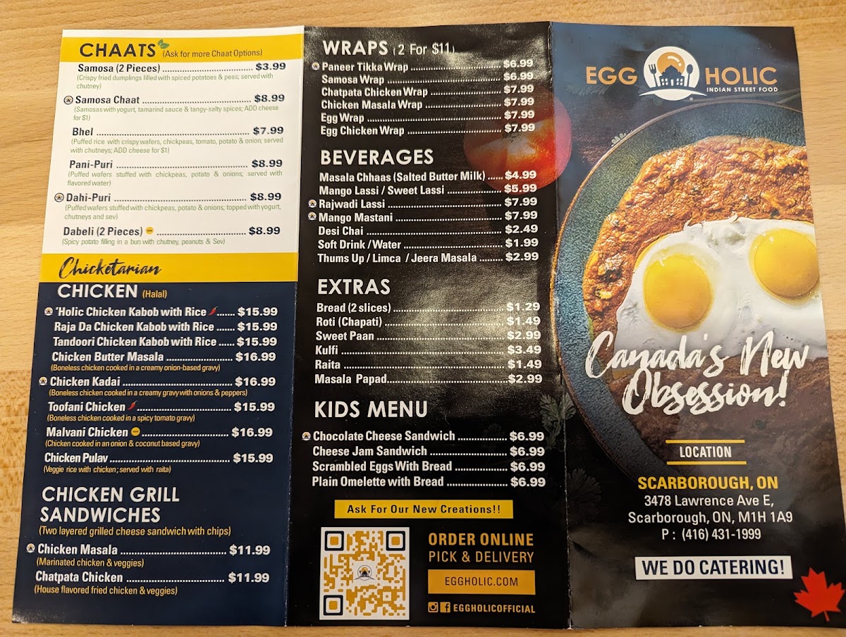 Eggholic - Indian Veg & Egg Street Food Menu Photo 4