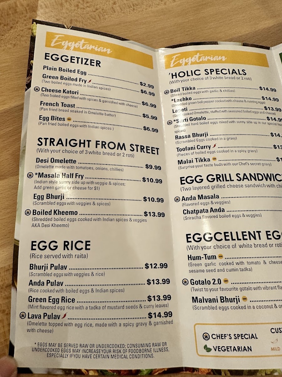 Eggholic - Indian Veg & Egg Street Food MenuMenu Photo 6