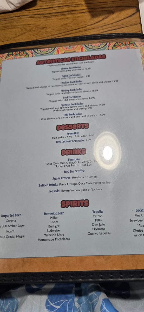 El Potrillo Tex Mex Food MenuMenu Photo 6
