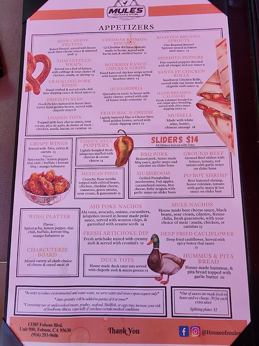 House Of Mules Cocktails & Kitchen Menu Photo 4