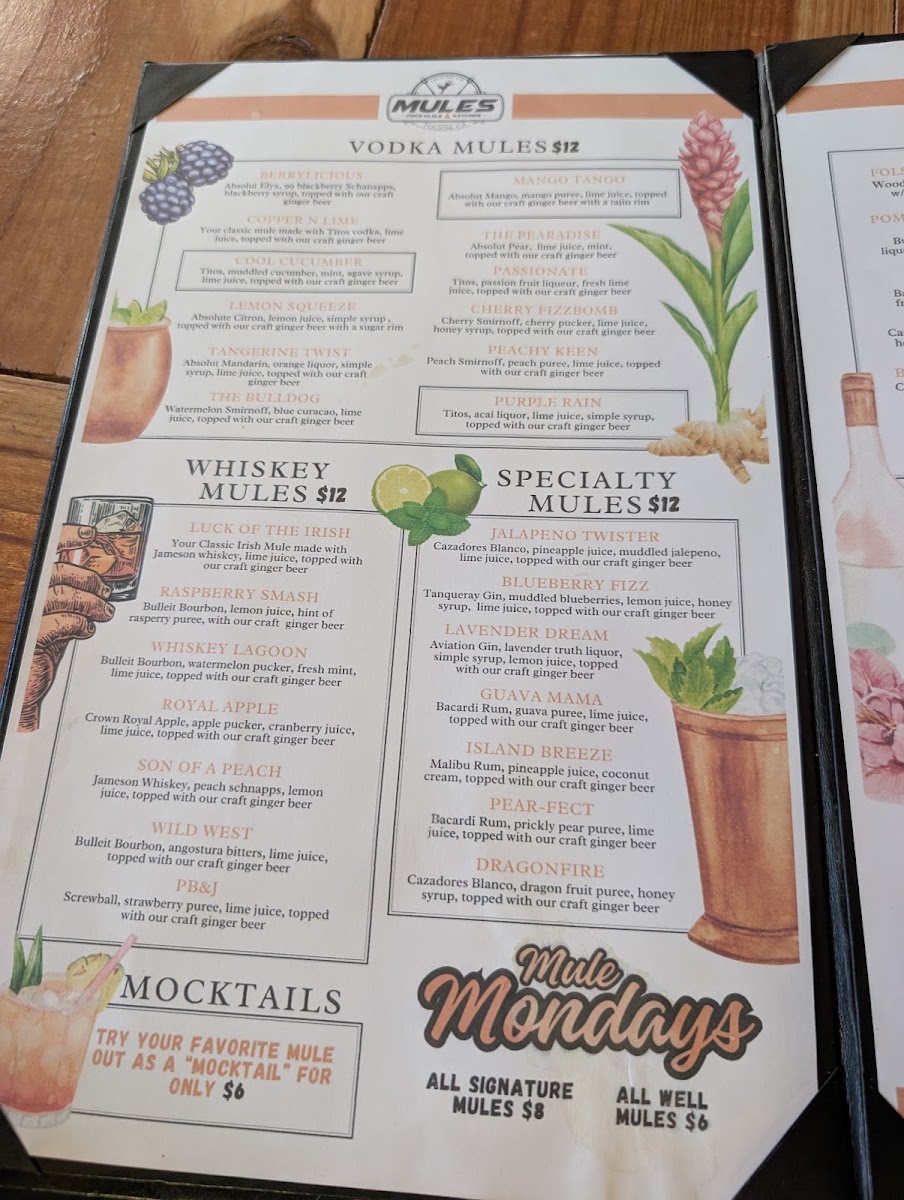 House Of Mules Cocktails & Kitchen MenuMenu Photo 7
