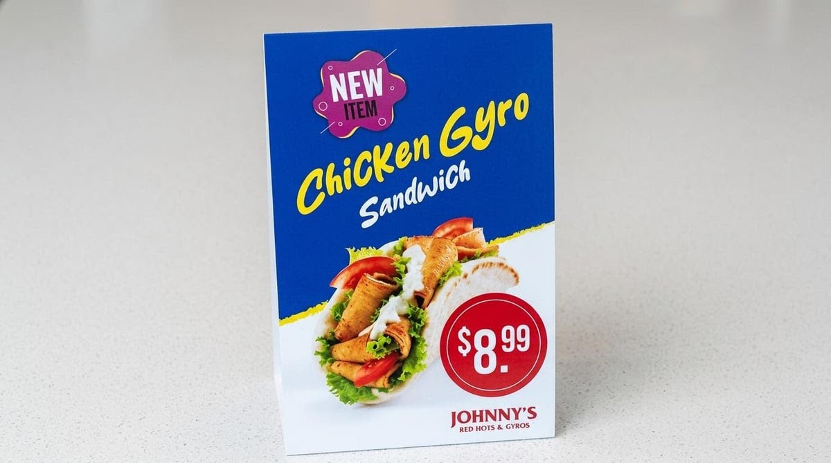 Johnny's Red Hots & Gyros Menu Photo 1