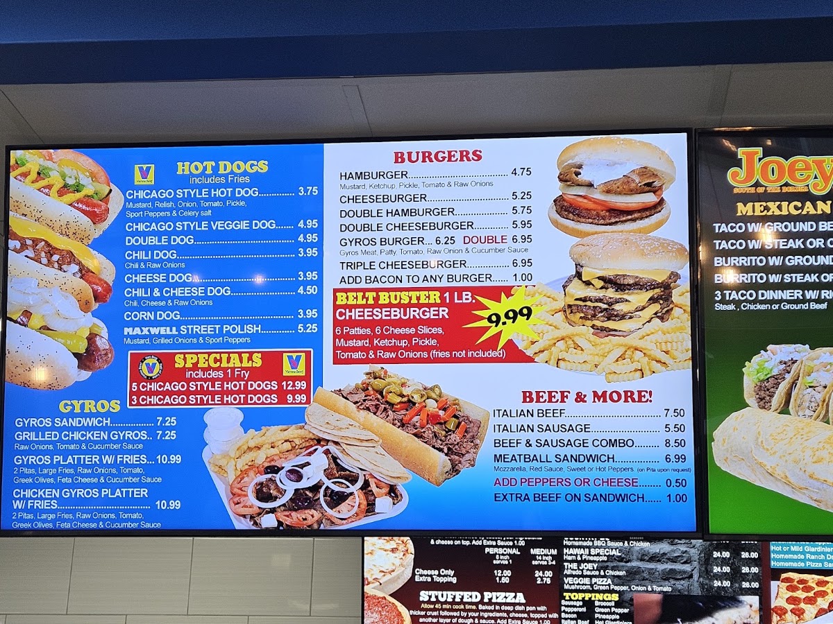Johnny's Red Hots & Gyros Menu Photo 2