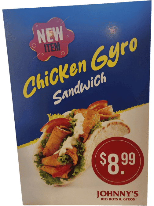 Johnny's Red Hots & Gyros MenuMenu Photo 9