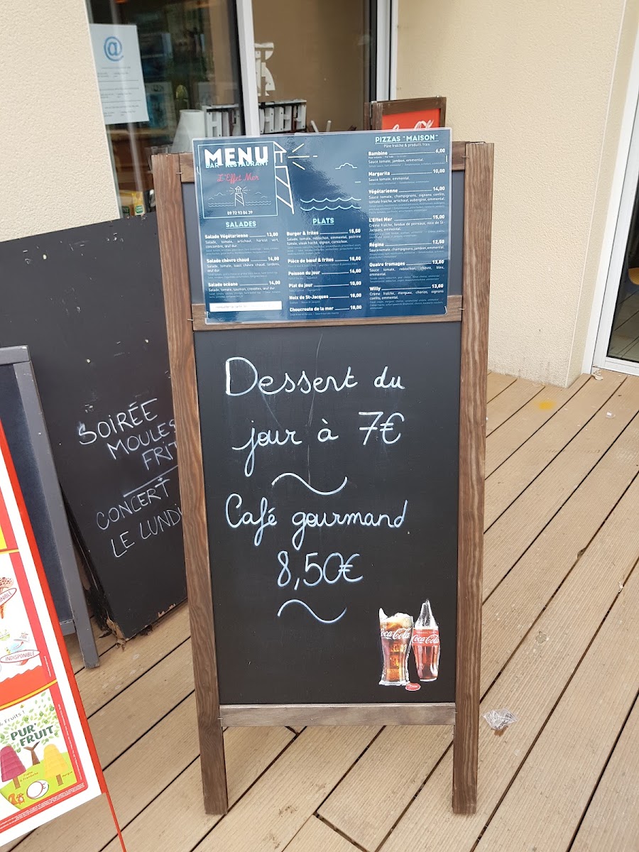 L' Effet Mer St Pabu Menu Photo 2