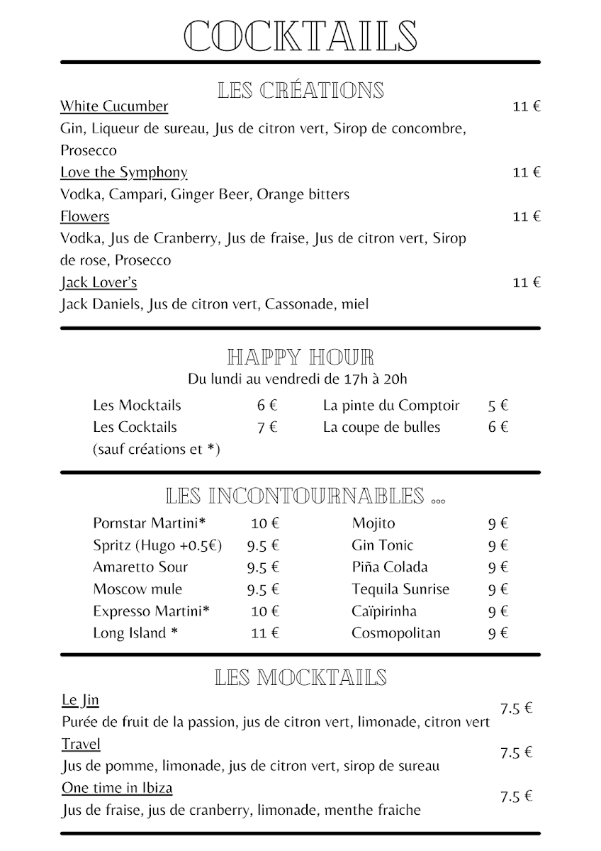 Le Grand Comptoir De Boulogne Menu Photo 3