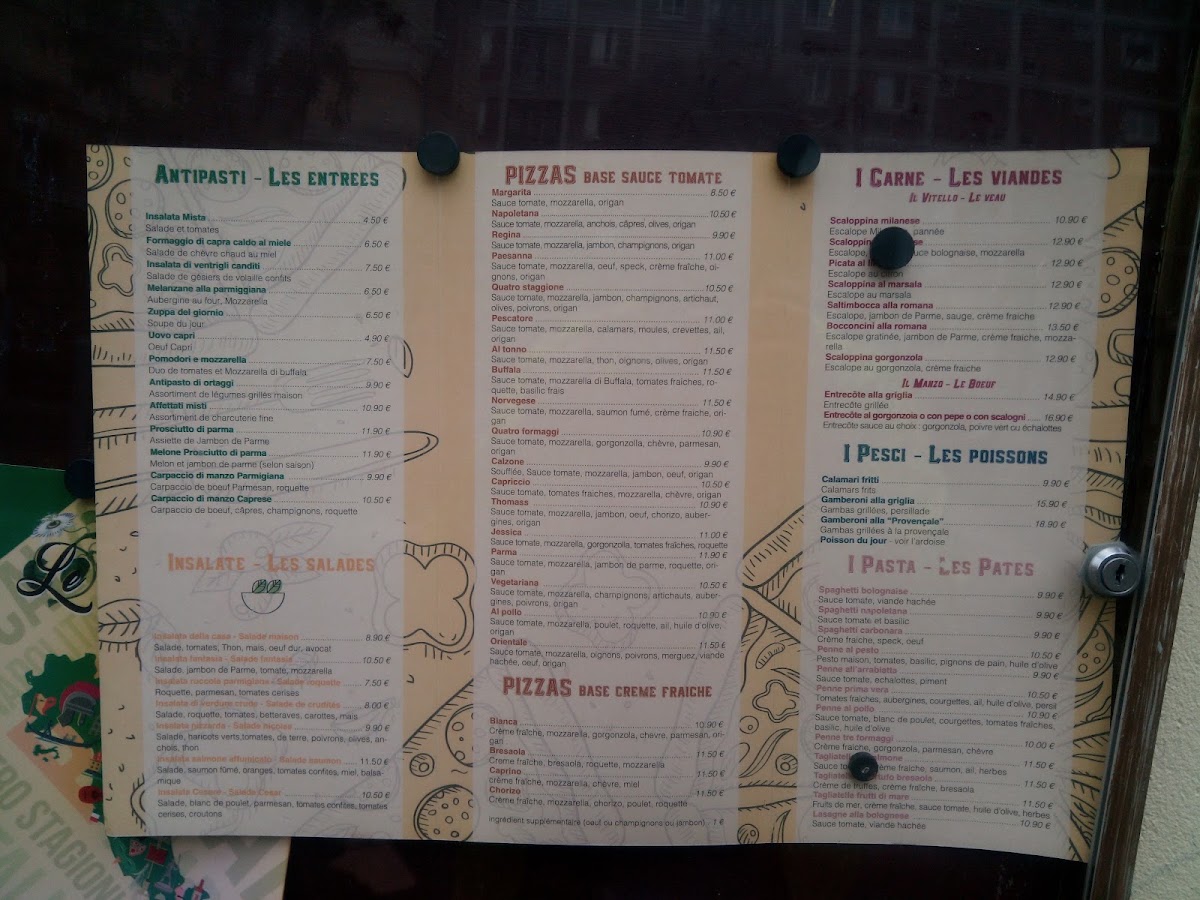 Le Passiflore Menu Menu Photo 3