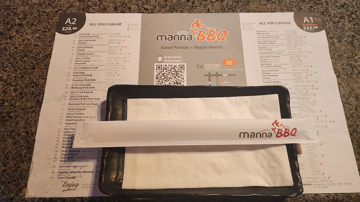 Manna Bbq MenuMenu Photo 6