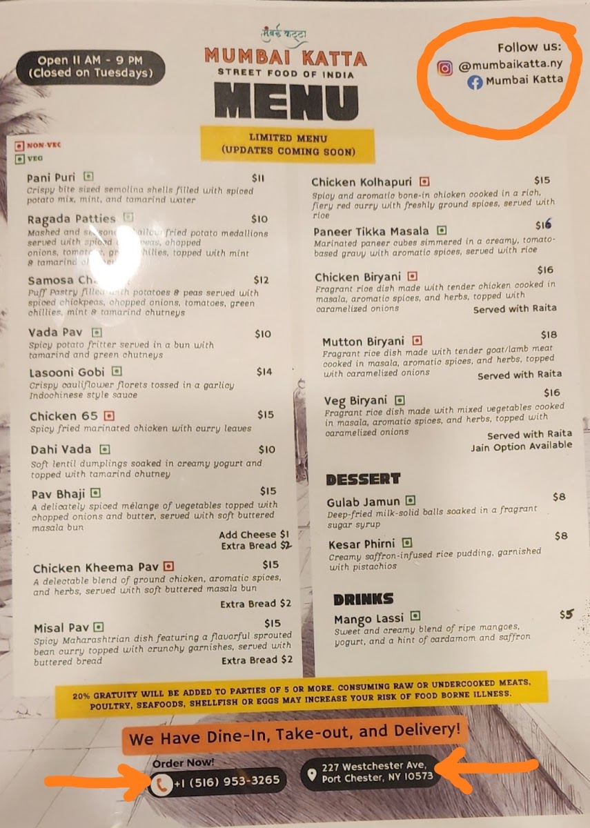 Mumbai Katta Menu Menu Photo 4