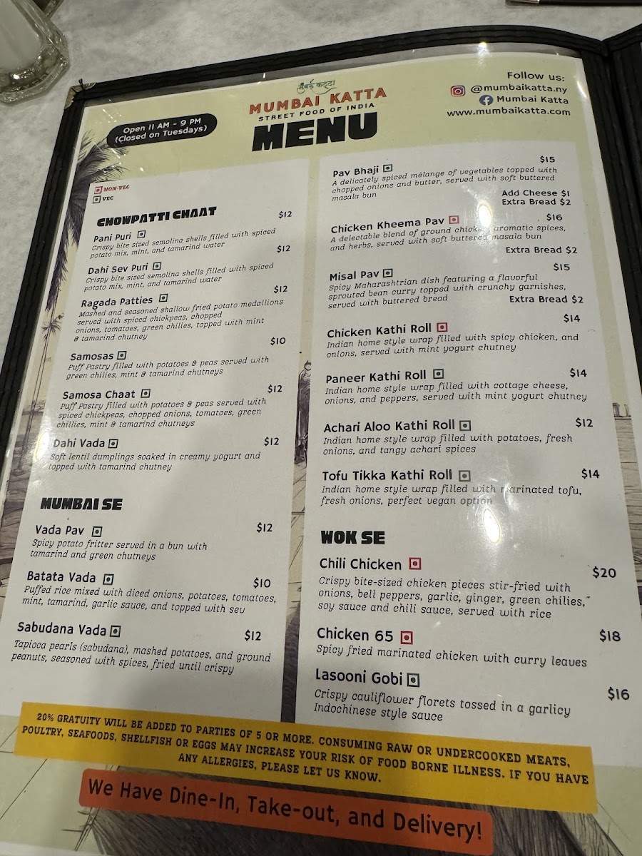 Mumbai Katta MenuMenu Photo 7