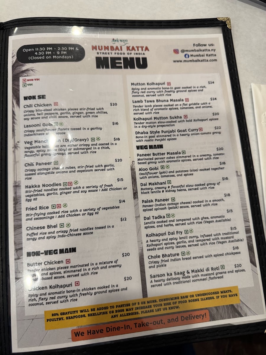 Mumbai Katta MenuMenu Photo 9