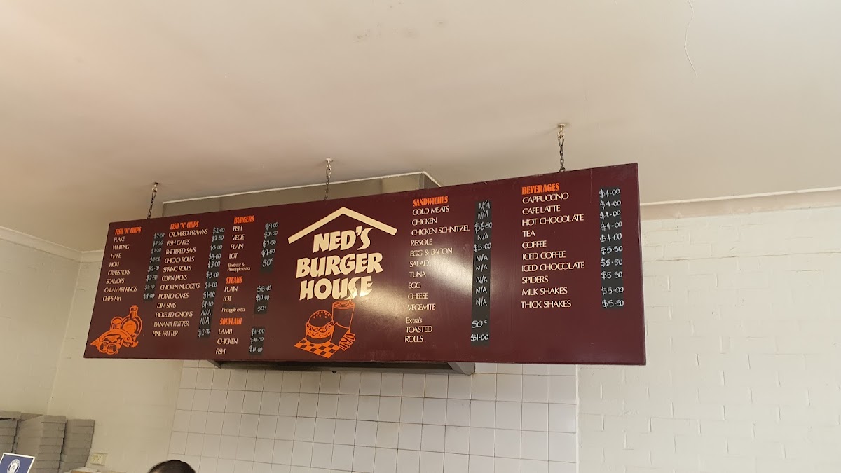 Ned's Burger House Menu Photo 3