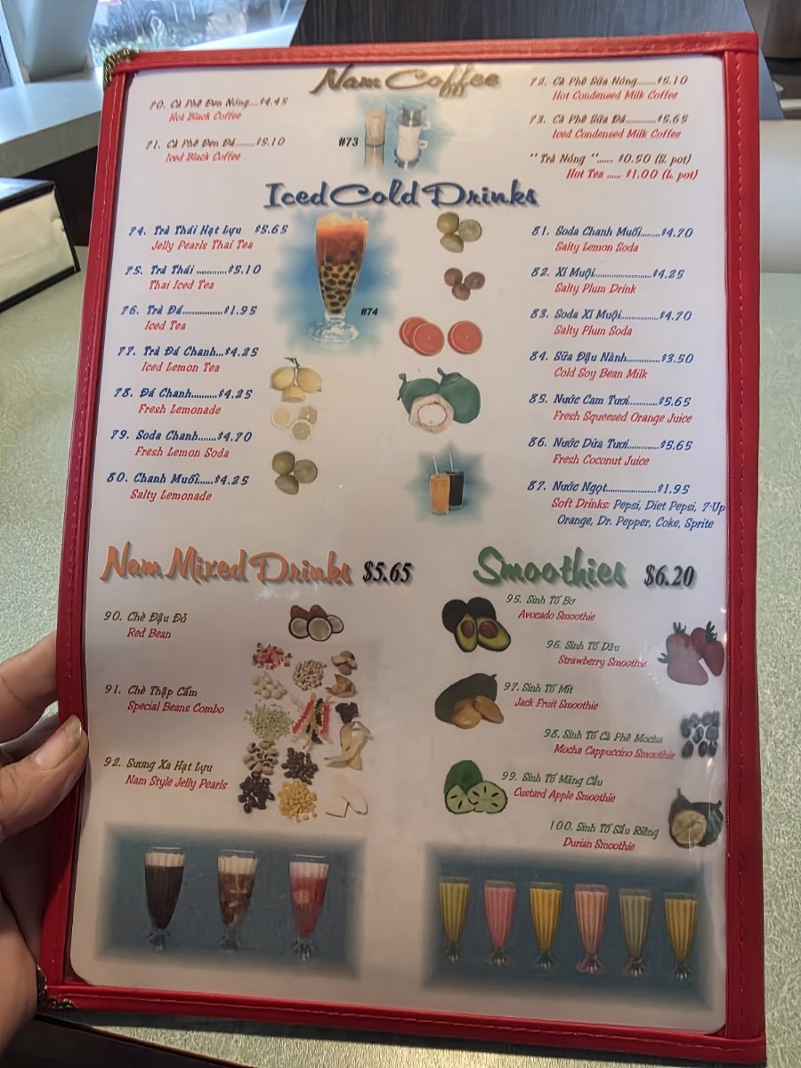 Phở Nam MenuMenu Photo 7