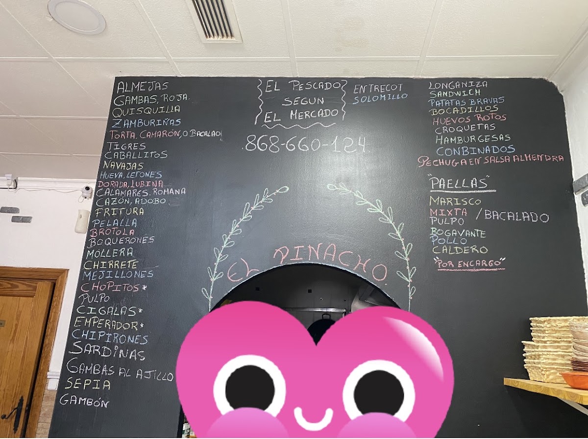 Pinacho Menu Menu Photo 1