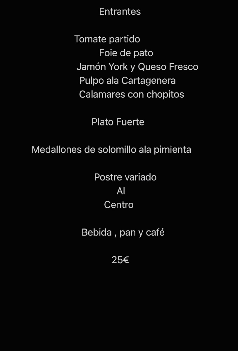 Pinacho Menu Menu Photo 2