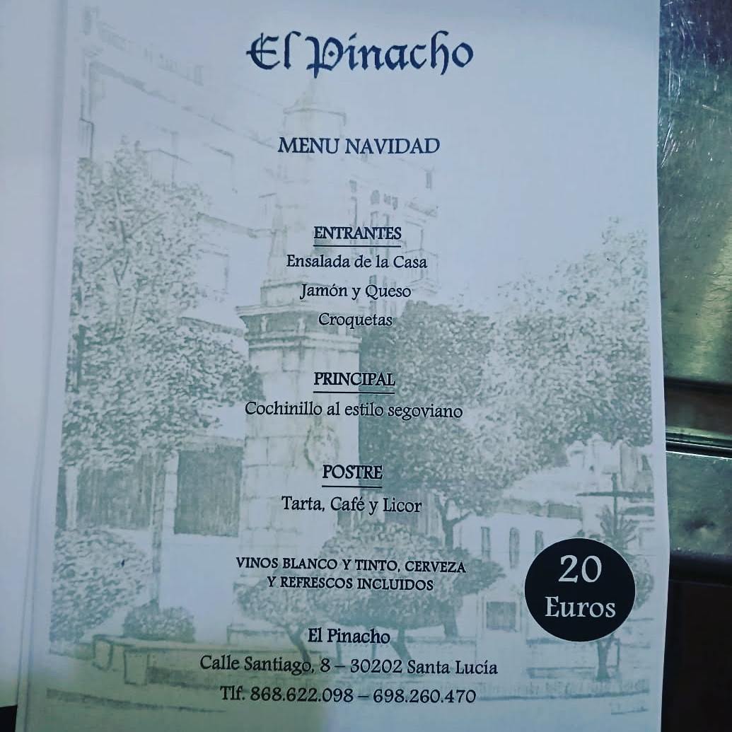 Pinacho MenuMenu Photo 6