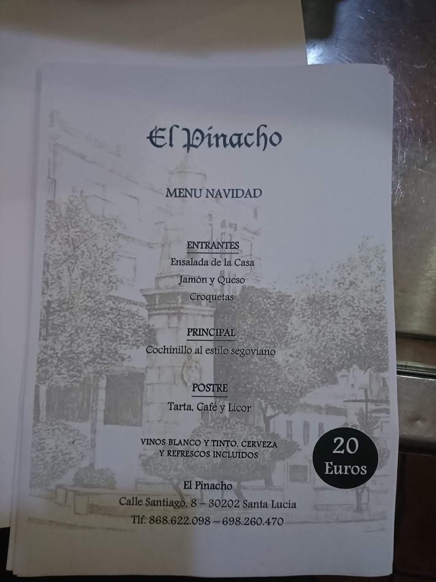 Pinacho MenuMenu Photo 9