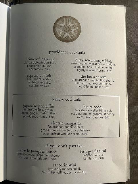 Providence MenuMenu Photo 7
