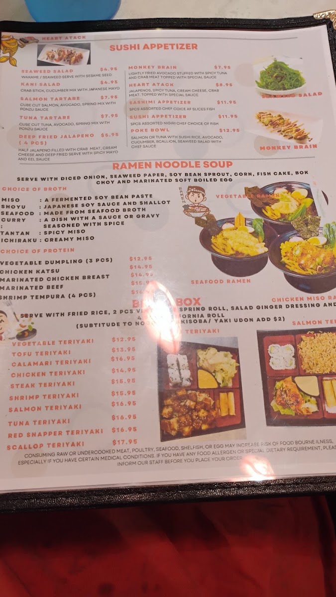 Pusaka Granite City Hibachi, Sushi & Ramen MenuMenu Photo 10