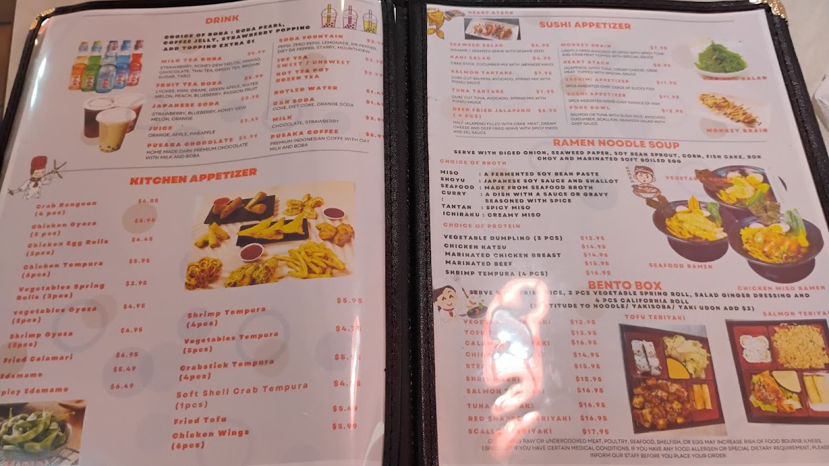 Pusaka Granite City Hibachi, Sushi & Ramen MenuMenu Photo 8