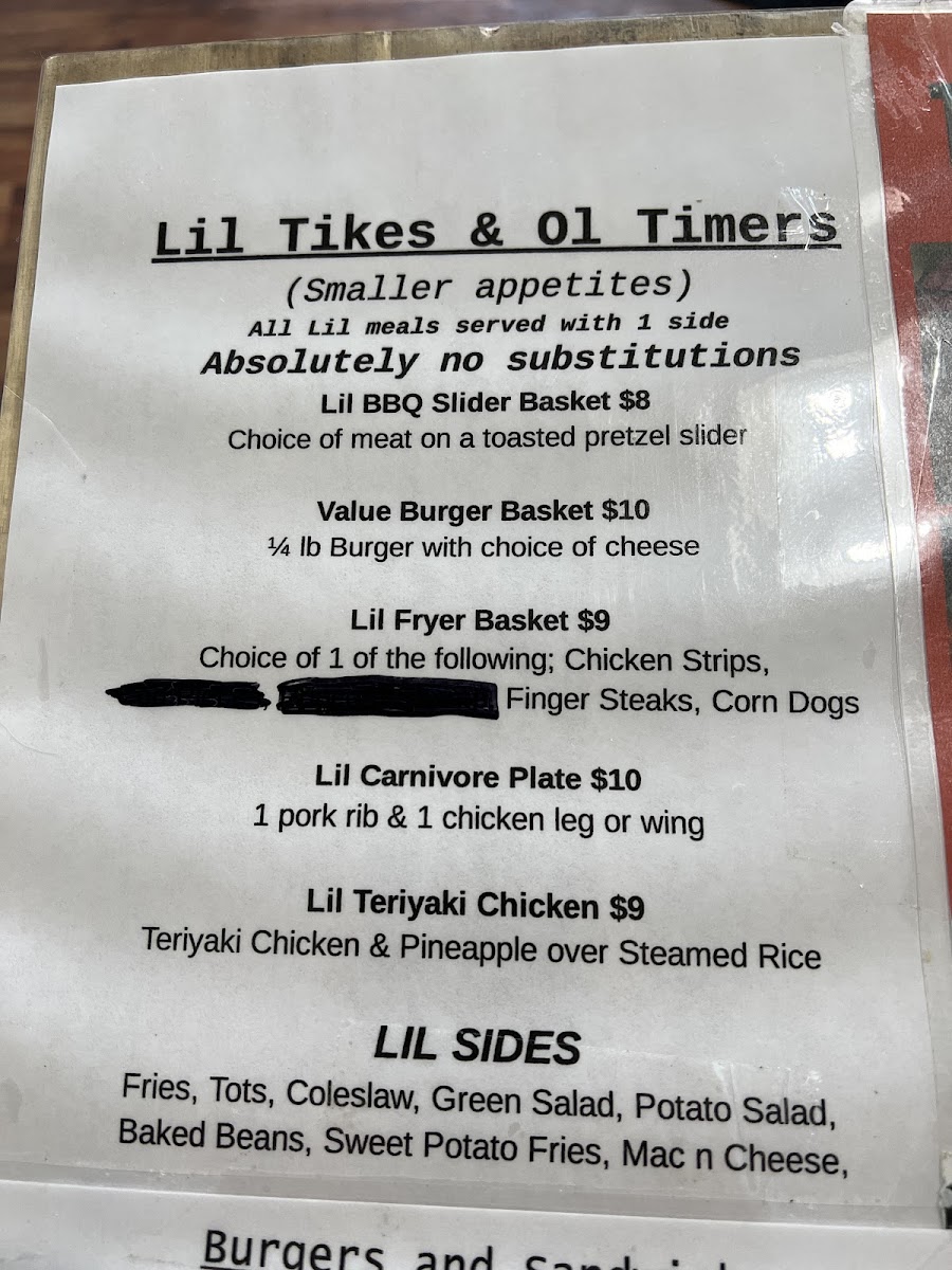 Rattlesnake Bbq Menu Menu Photo 4