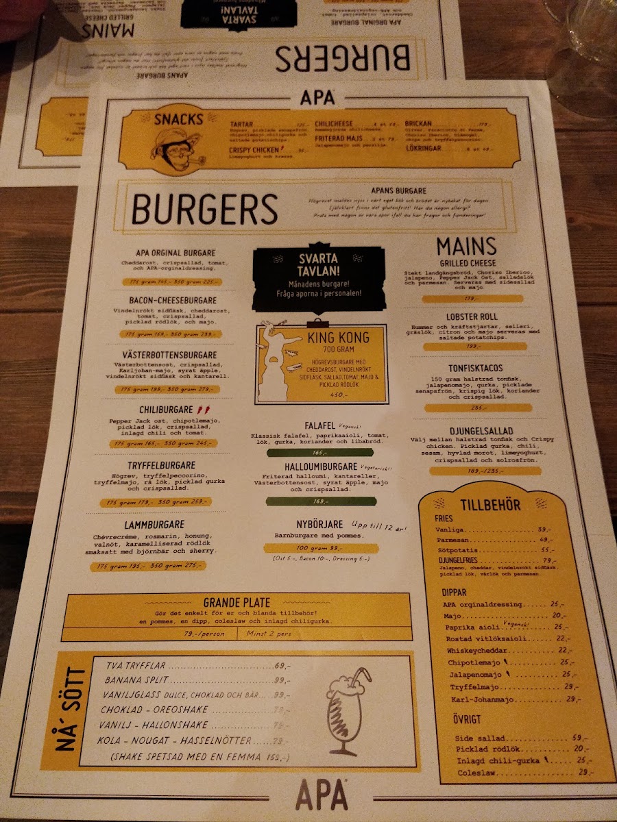 Restaurang Apa Menu Photo 1