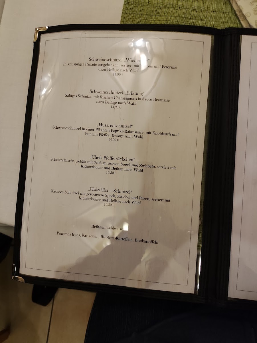 Restaurant Erlkönig Menu Photo 2