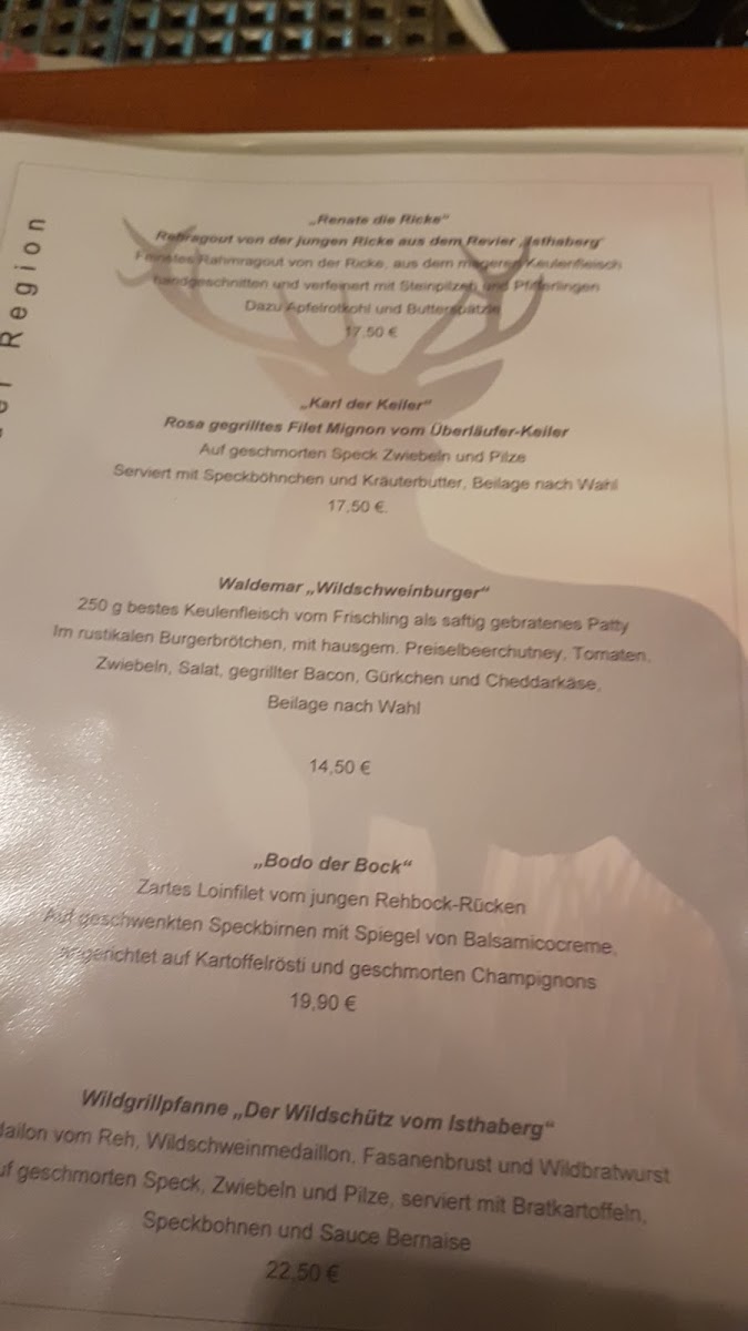 Restaurant Erlkönig Menu Photo 3