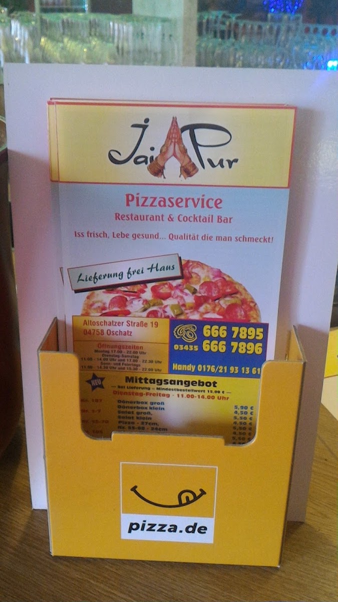 Restaurant Jaipur Oschatz MenuMenu Photo 8