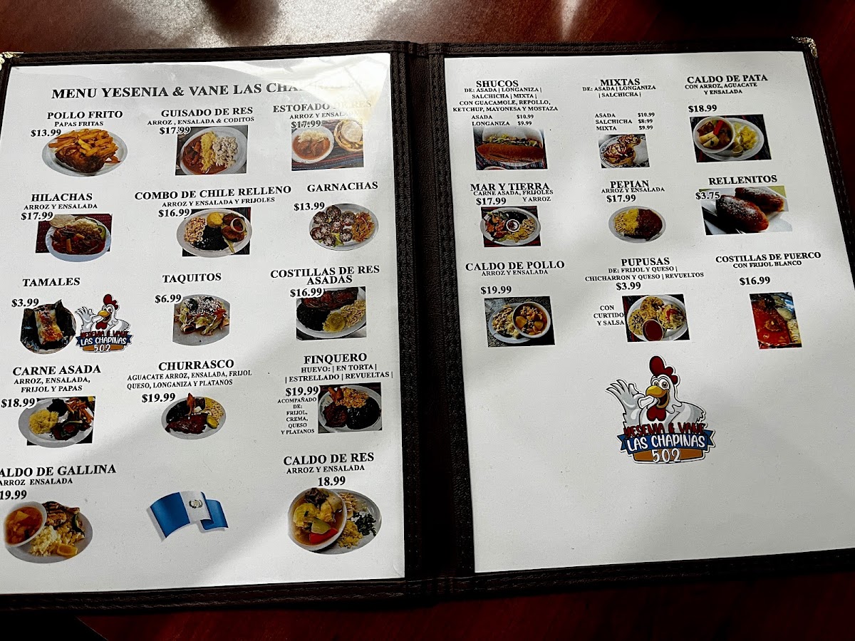 Restaurante Yesenia & Vane Las Chapinas MenuMenu Photo 6