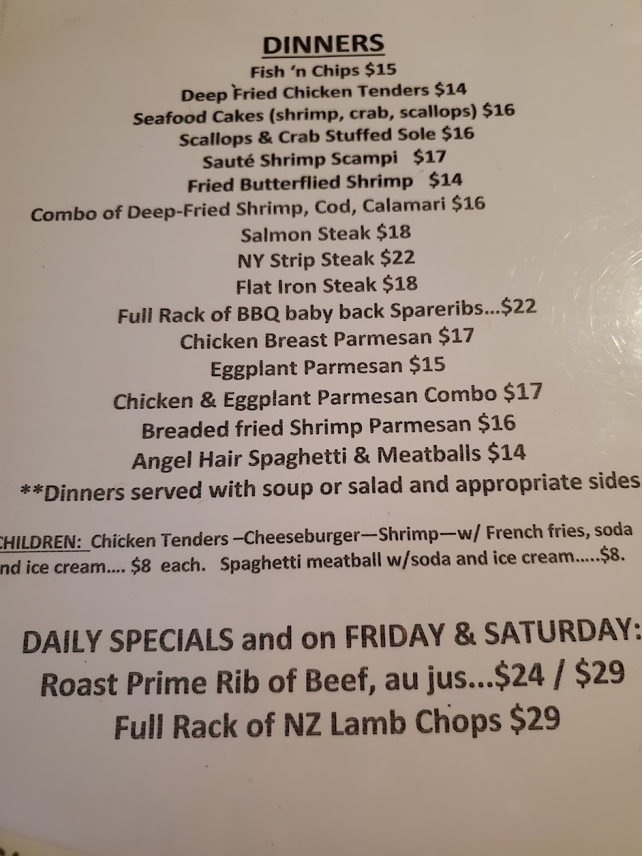 Richie's Little Place MenuMenu Photo 6