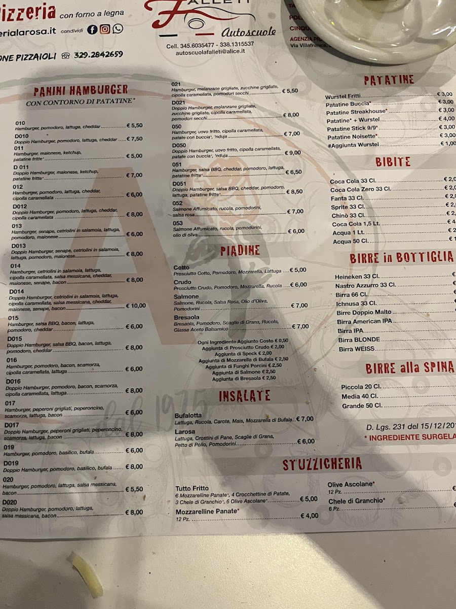 Rosticceria Pizzeria Larosa Menu Photo 2