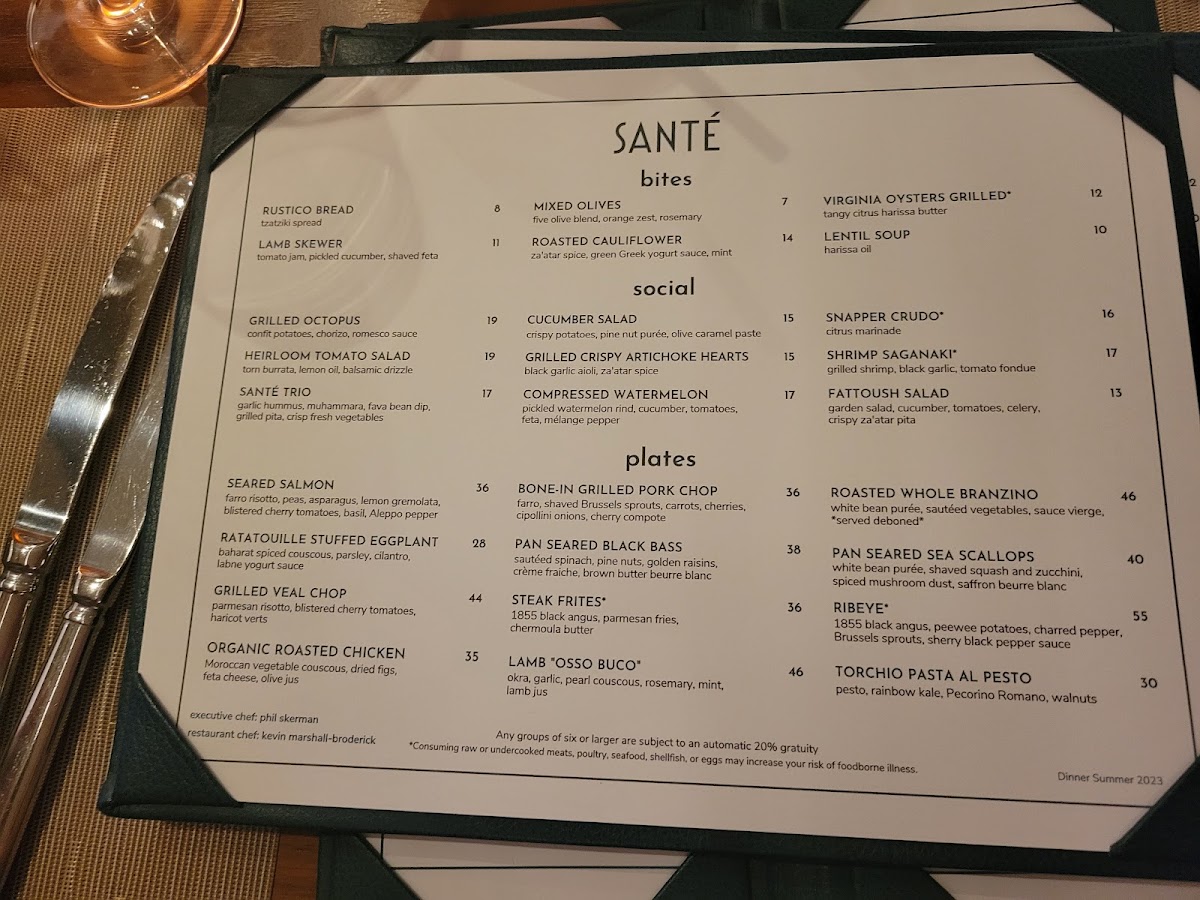 Santé Menu Photo 3