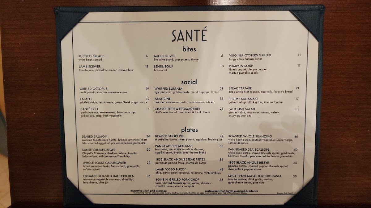 Santé Menu Photo 4