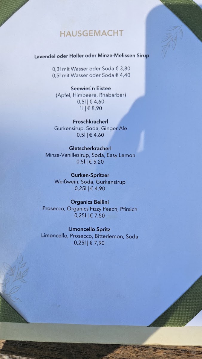 Seewiese Altaussee Menu Photo 4