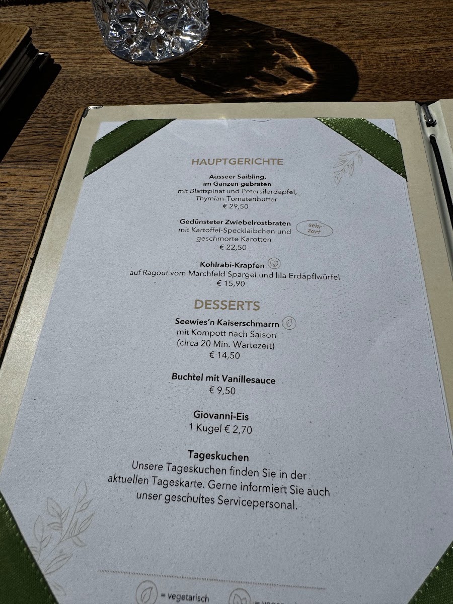 Seewiese Altaussee MenuMenu Photo 7